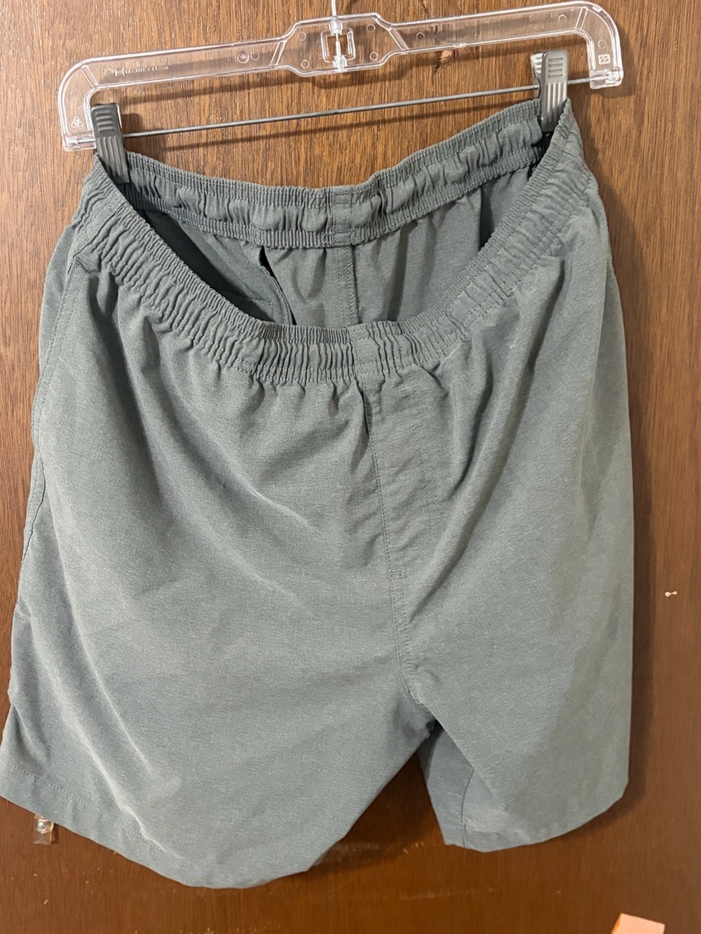 chubbies grey with red outline Drawstring Athletic Shorts